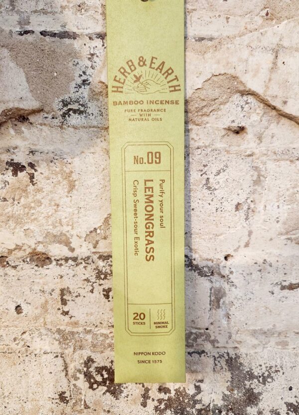 Herb & Earth Lemongrass Incense